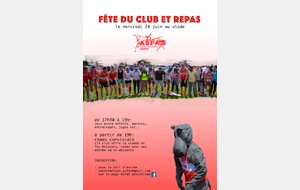 Fête du club et repas