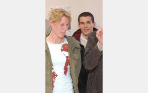 Sandra Joubert et Sylvain Dodé, 4ème espoir  
