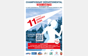 Départementaux de cross 2026