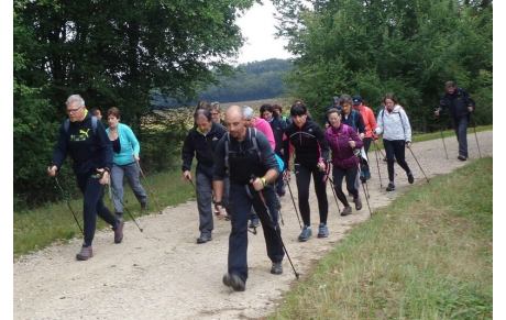 La Marche Nordique, c'est aussi au SLAC !!!!